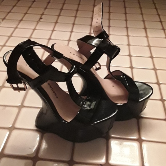 CHINESE LAUNDRY platforms brand new sz 7 - Picture 1 of 4